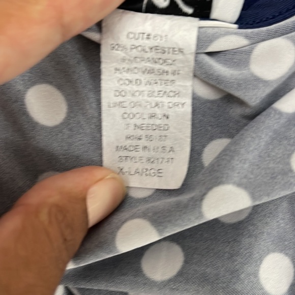 🔴 STAR VIXON Polka Dot High Low Top - XL - Picture 6 of 6